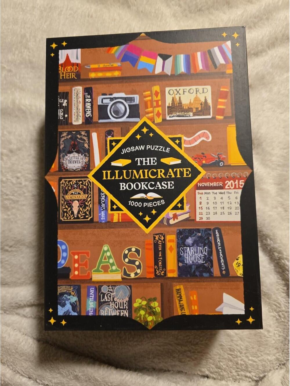 Illumicrate Bookcase 1000 Pc Jigsaw Puzzle New